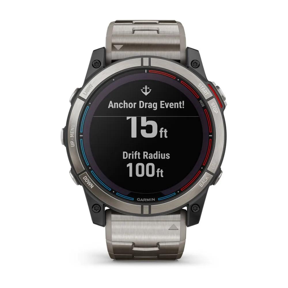 Đồng Hồ Garmin Quatix 7X–Solar Edition Bạc 51mm
